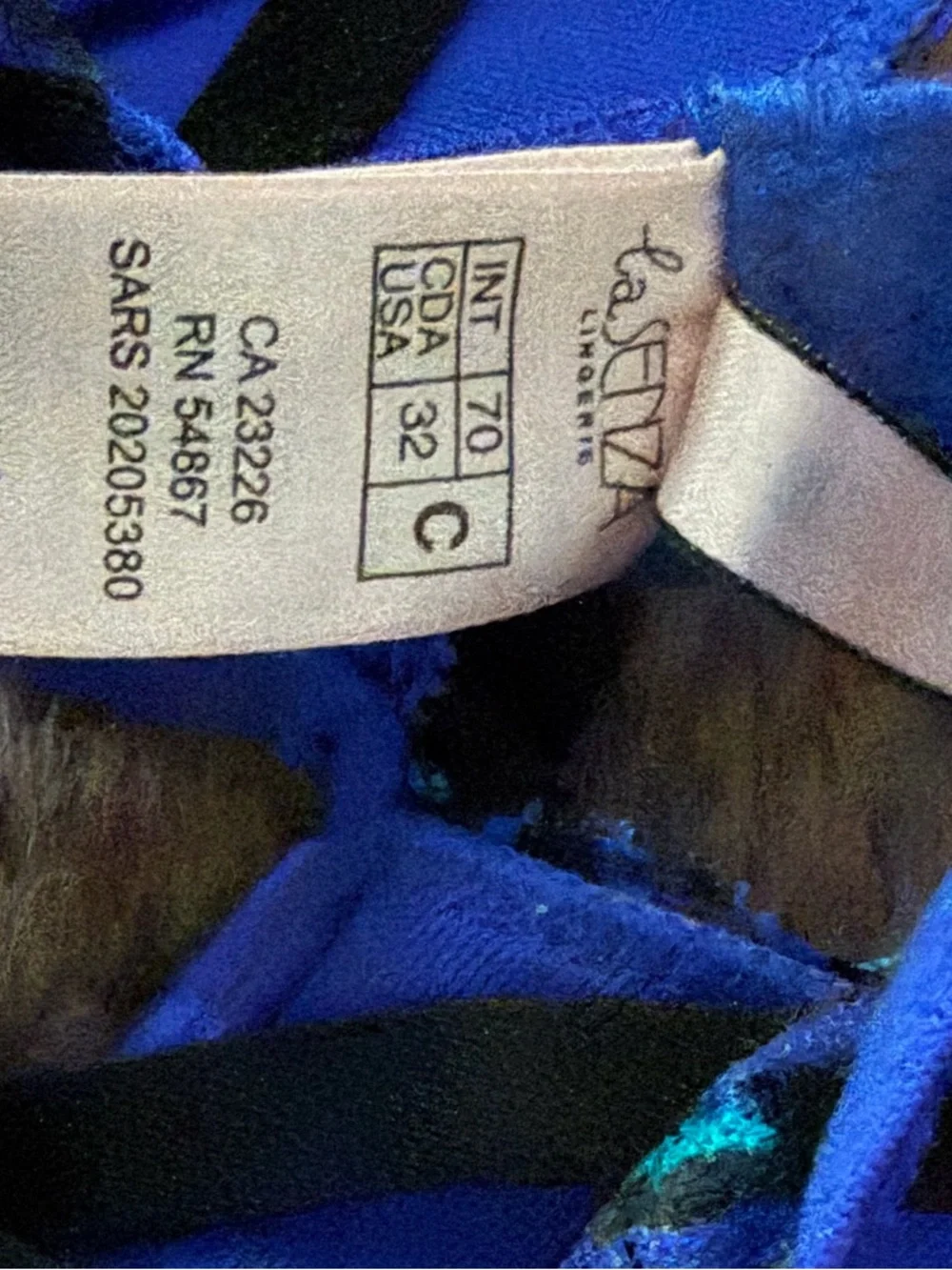 🌸 3 La SENZA bras sz 32C BNWT - Picture 6 of 6